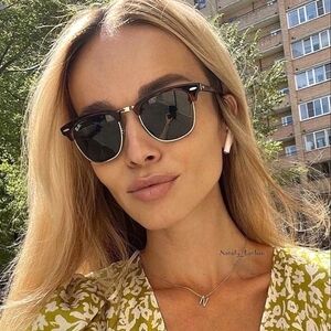 Ray-Ban (Store Display) Clubmaster Green Lens RB3016